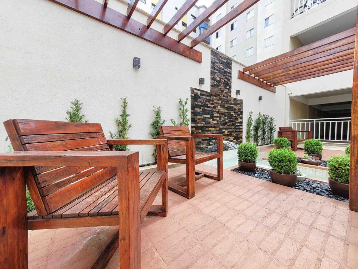 Bem No Centro, Cozinha Completa, Varanda E Garagem Poços de Caldas Εξωτερικό φωτογραφία